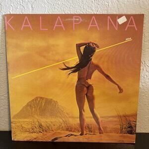 Promo Copy - KALAPANA ALIVE - LP Vinyl Record RARE Album (1981) WMOT Records